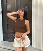 Seamless Ribbed Tank Top