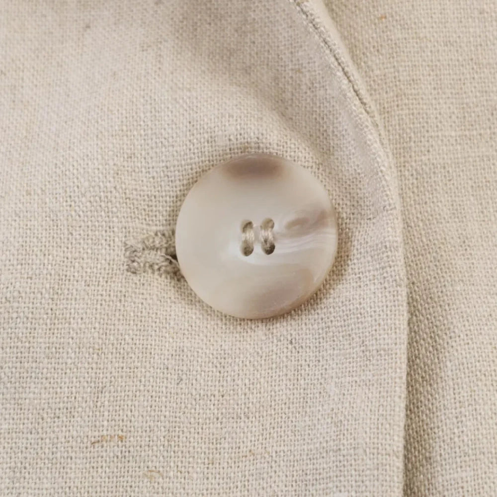 Linen Short Sleeve Office Suit