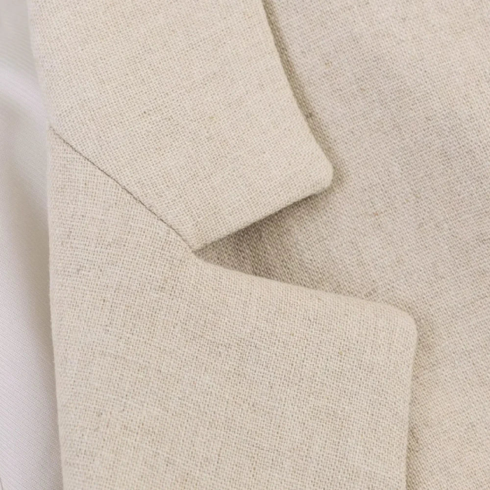 Linen Short Sleeve Office Suit