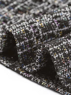 Allegra K Tweed Top