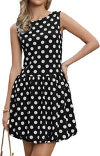 Polka Dot Bubble Summer Dress