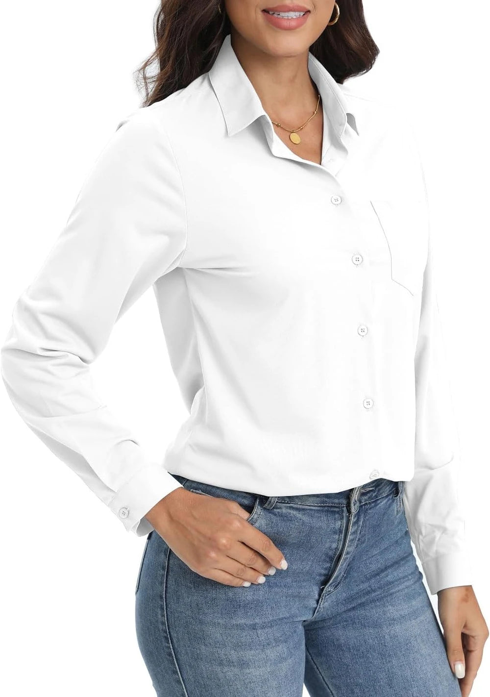 Wrinkle-Free Stretch Work Shirt