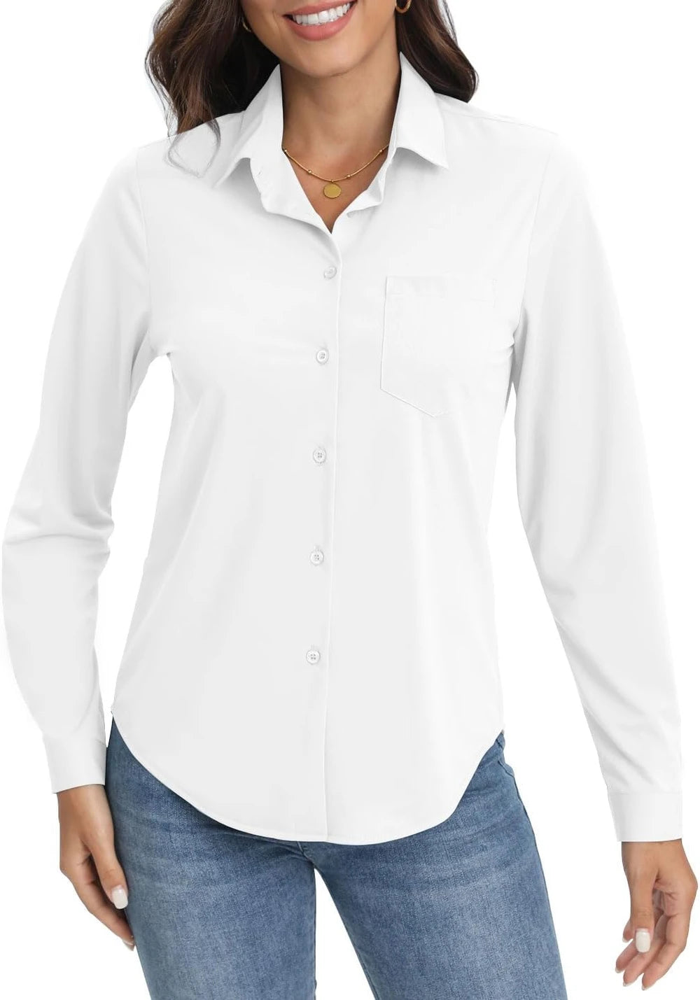 Wrinkle-Free Stretch Work Shirt