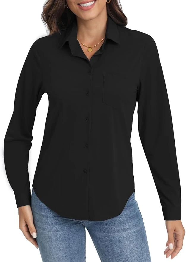 Wrinkle-Free Stretch Work Shirt