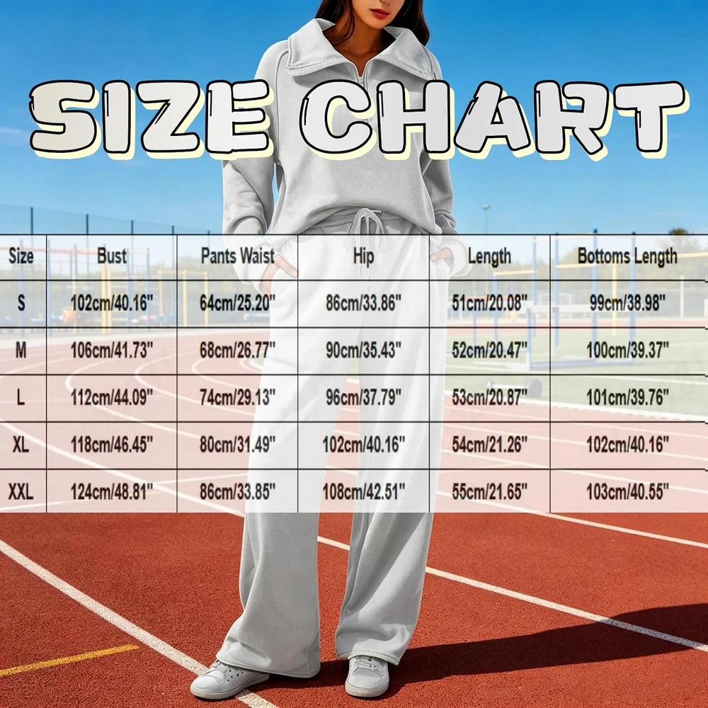 Two Piece Fleece Sweatsuit Set