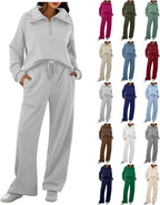 Two Piece Fleece Sweatsuit Set